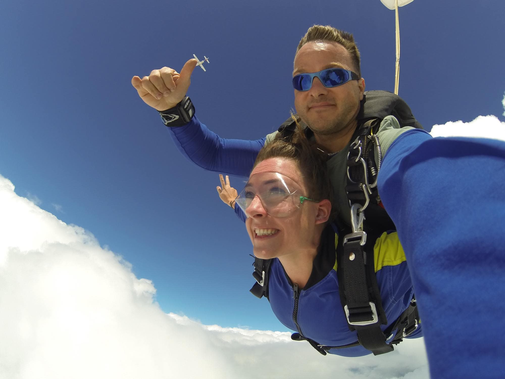 Skydiving on the Kenyan Coast