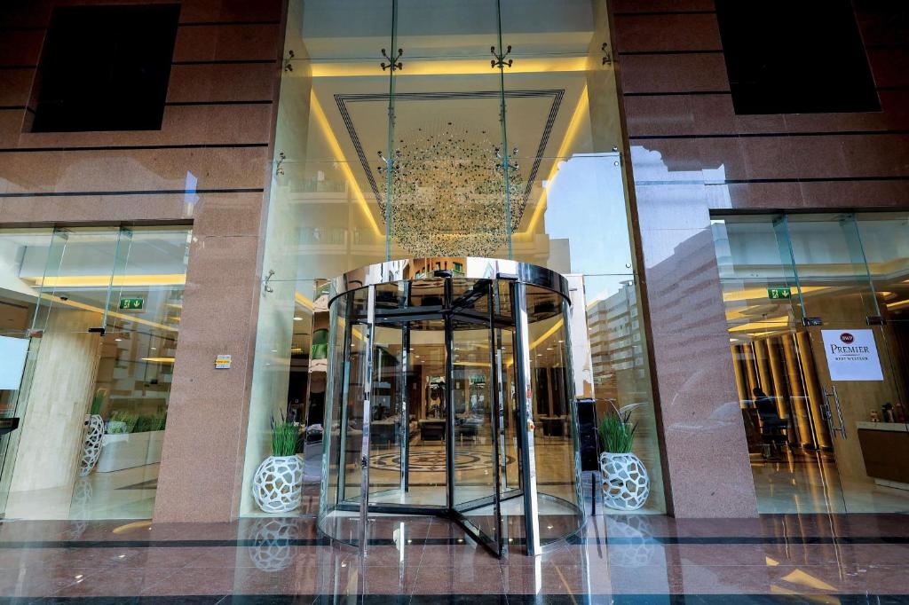 Entrance of the Best Western Premier, M Four Hotel