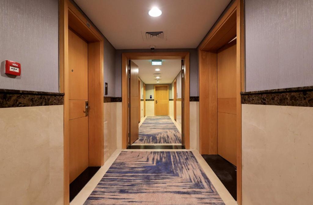 Hallway in the Best Western Premier, M Four Hotel