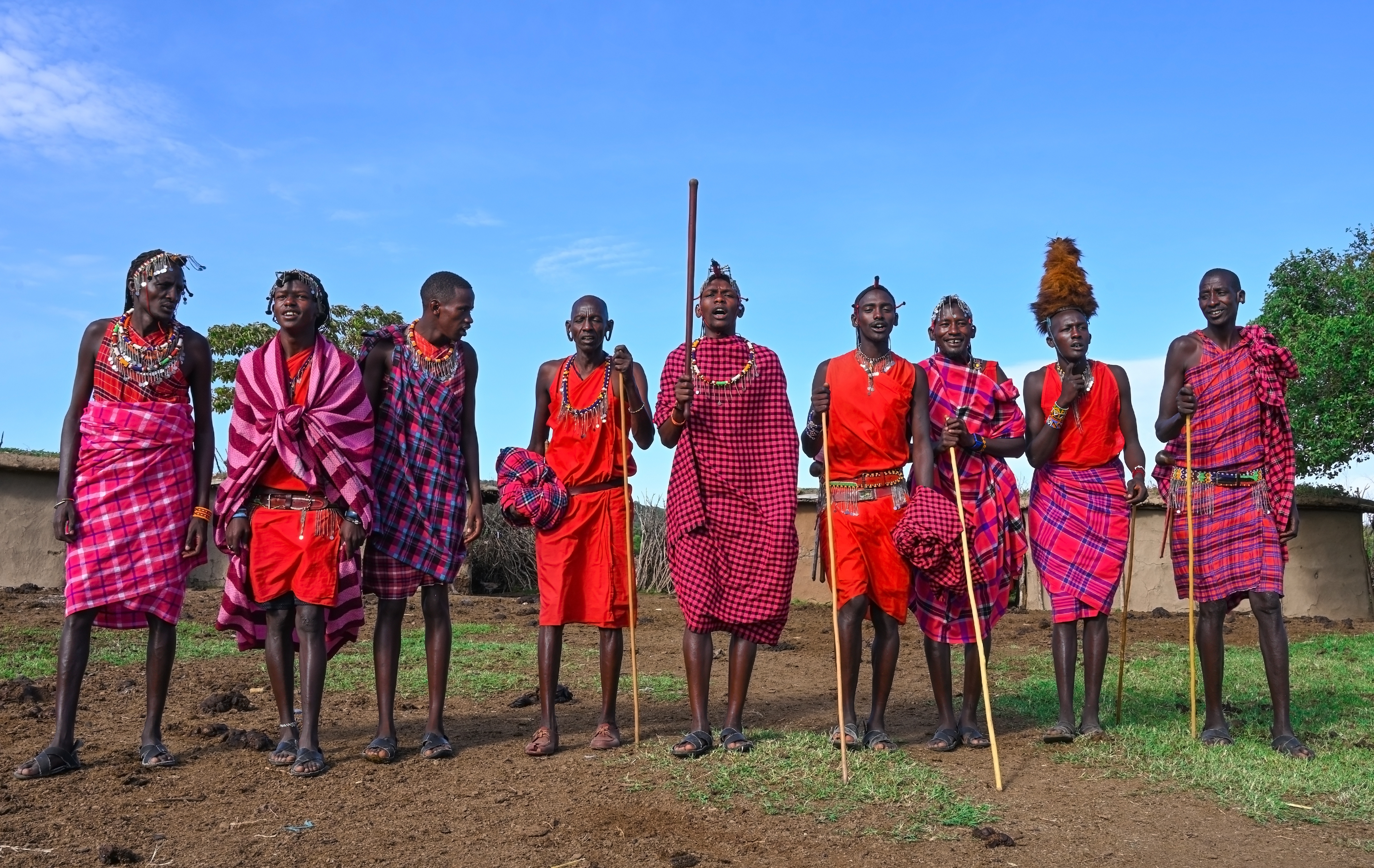 Maasai men
